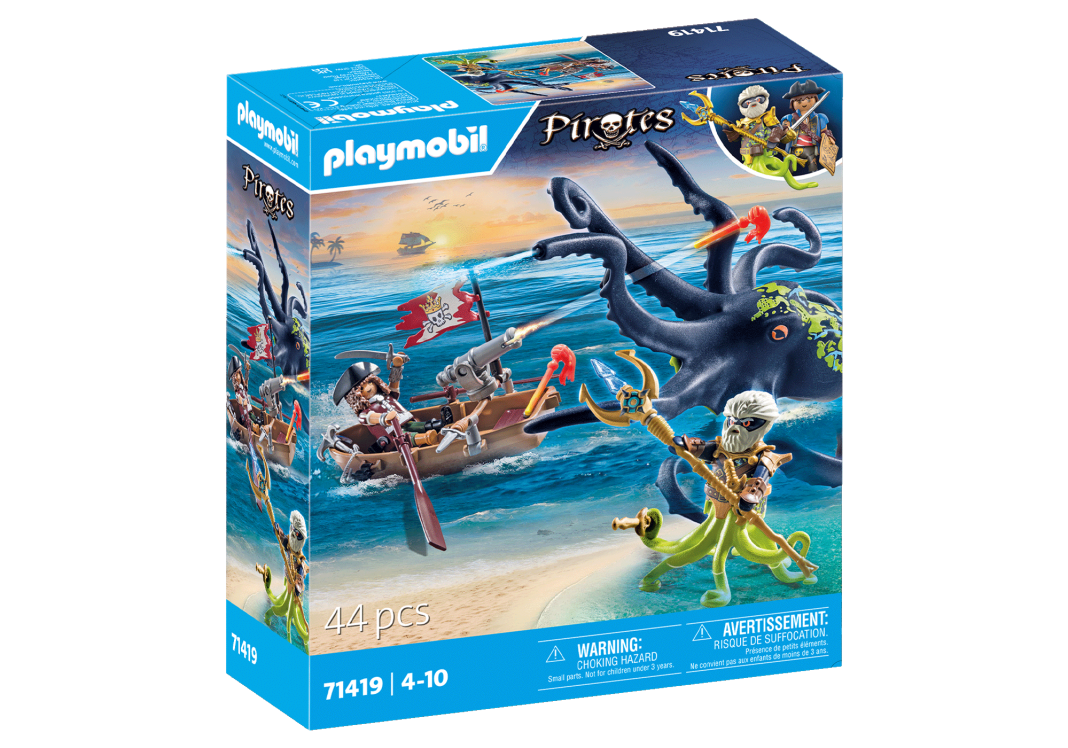 Playmobil 71419 Battle with the Giant Octopus