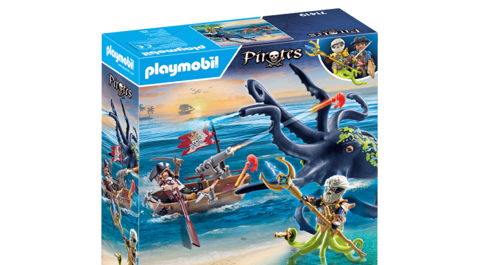 Playmobil 71419 Battle with the Giant Octopus
