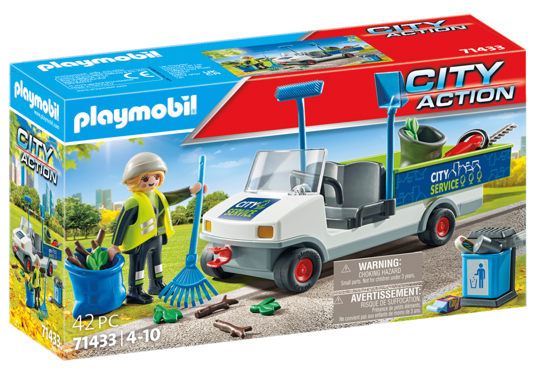 Playmobil 71433 Street Cleaning with E-Vehicle Playmobil 71433 Street Cleaning with E-Vehicle