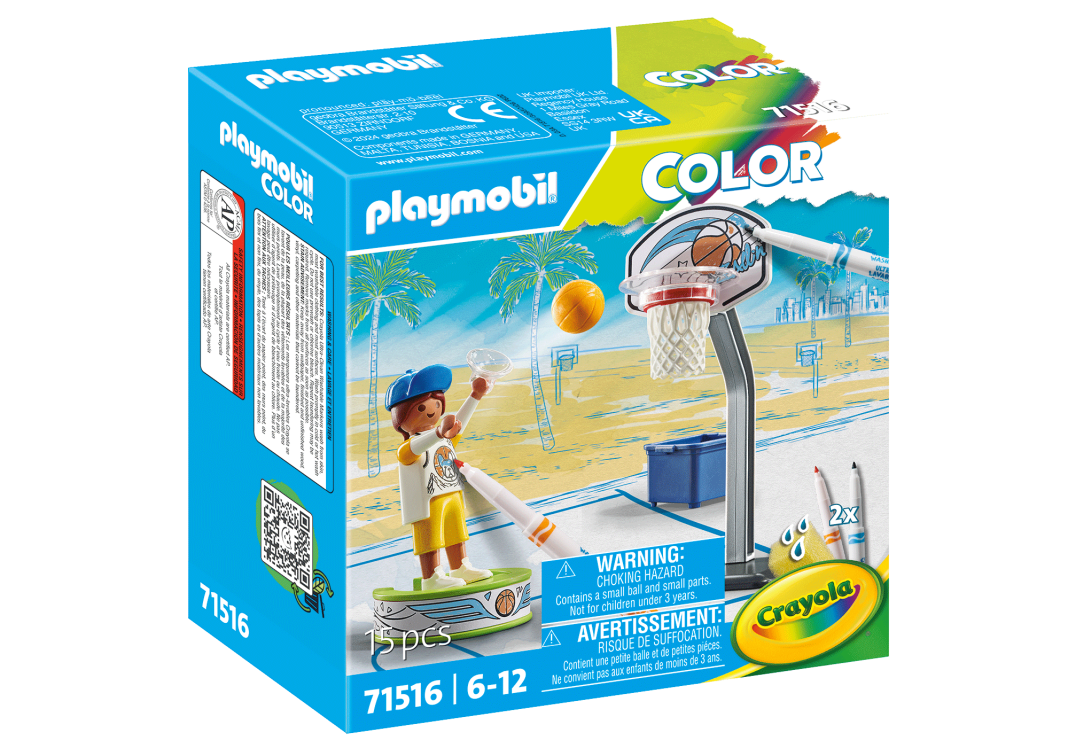 Playmobil 71516 Skater with basketball
