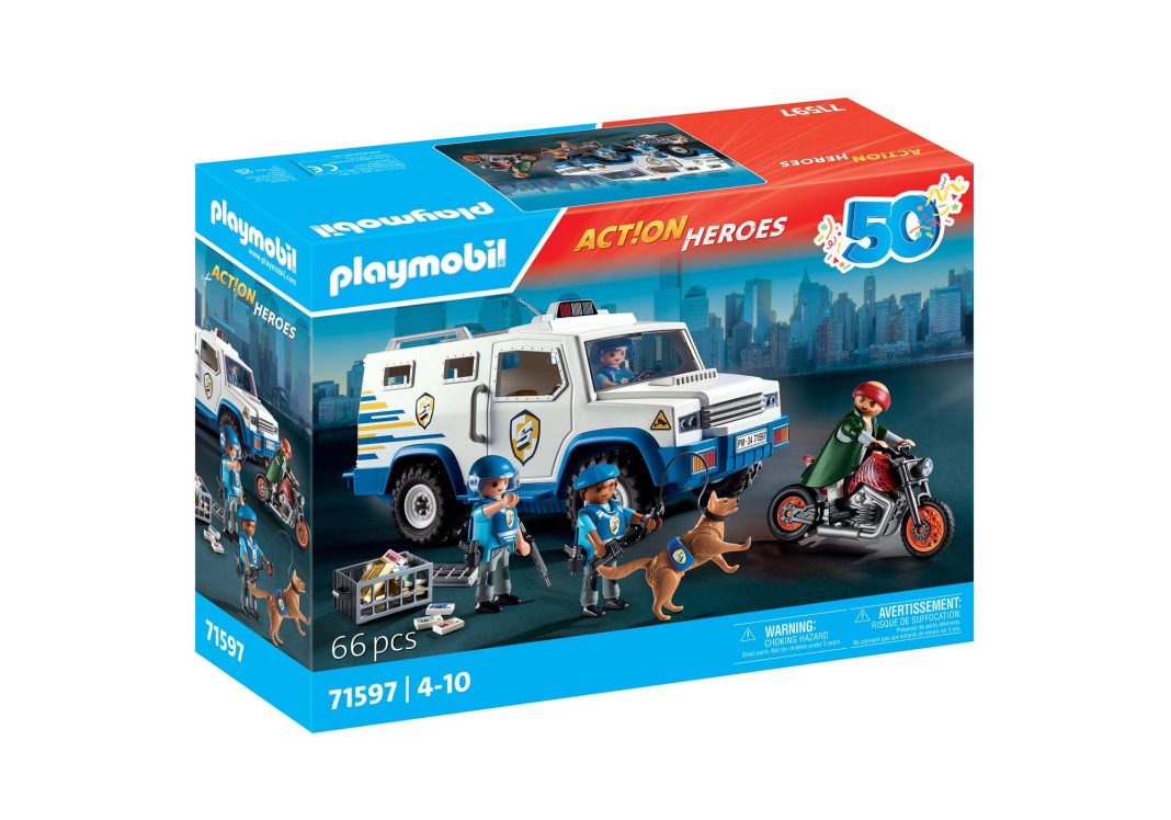 Playmobil 71597 Police Money Transporter Playmobil 71597 Police Money Transporter