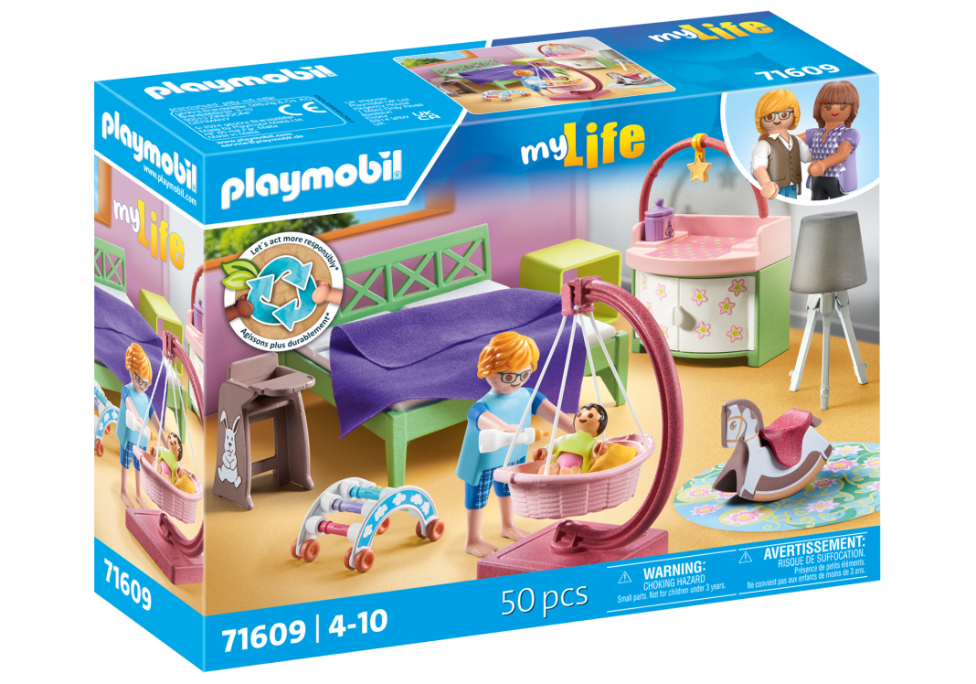 Playmobil 71609 Sleeping room with baby play corner Playmobil 71609 Sleeping room with baby play corner