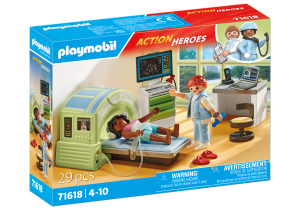 Playmobil Médicos Playmobil: todas las referencias (doctores y urgencias) 45 Playmobil MRI with patient