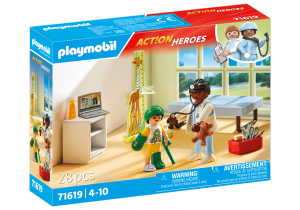 Playmobil Médicos Playmobil: todas las referencias (doctores y urgencias) 46 Playmobil Pediatrician with teddy bear