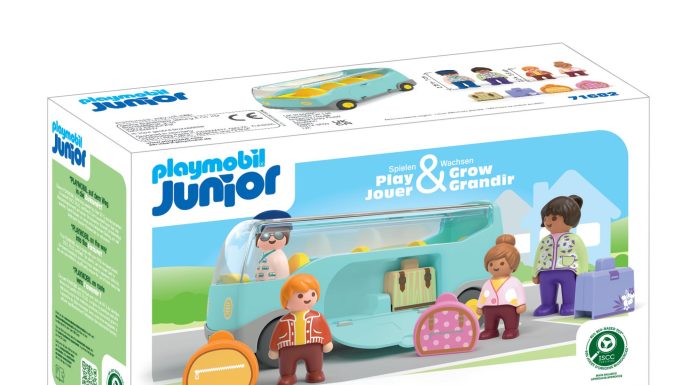 Playmobil 71682 JUNIOR: Airport Shuttle Bus