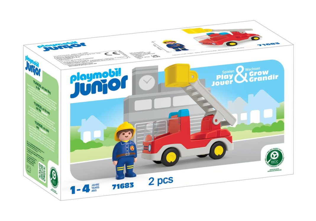 Playmobil 71683 JUNIOR: Ladder Unit Fire Truck Playmobil 71683 JUNIOR: Ladder Unit Fire Truck