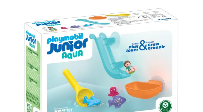 Playmobil 71689 JUNIOR AQUA: Water Slide with Sea Animals