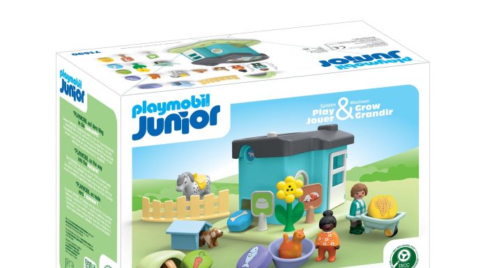 Playmobil 71690 JUNIOR: Animal Home with Treat Dispenser