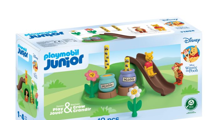 Playmobil 71694 JUNIOR & Disney: Winnie the Pooh's & Tigger's Bee Garden