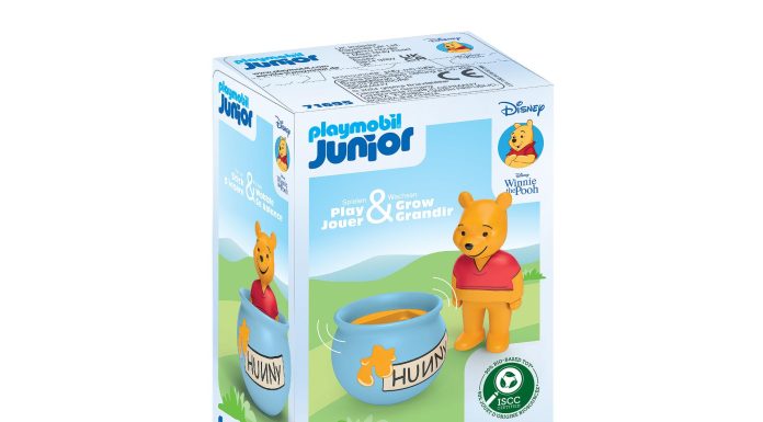 Playmobil 71695 JUNIOR & Disney: Winnie the Pooh's Counter Balance Honey Pot