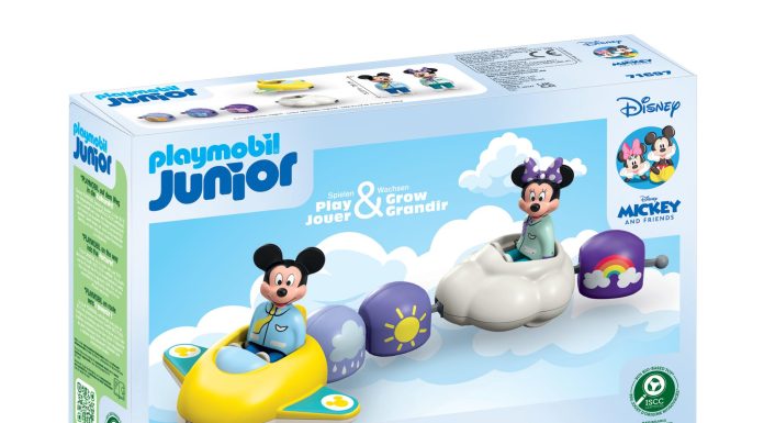 Playmobil 71697 JUNIOR & Disney: Mickey Mouse's & Minnie Mouse's Cloud Ride