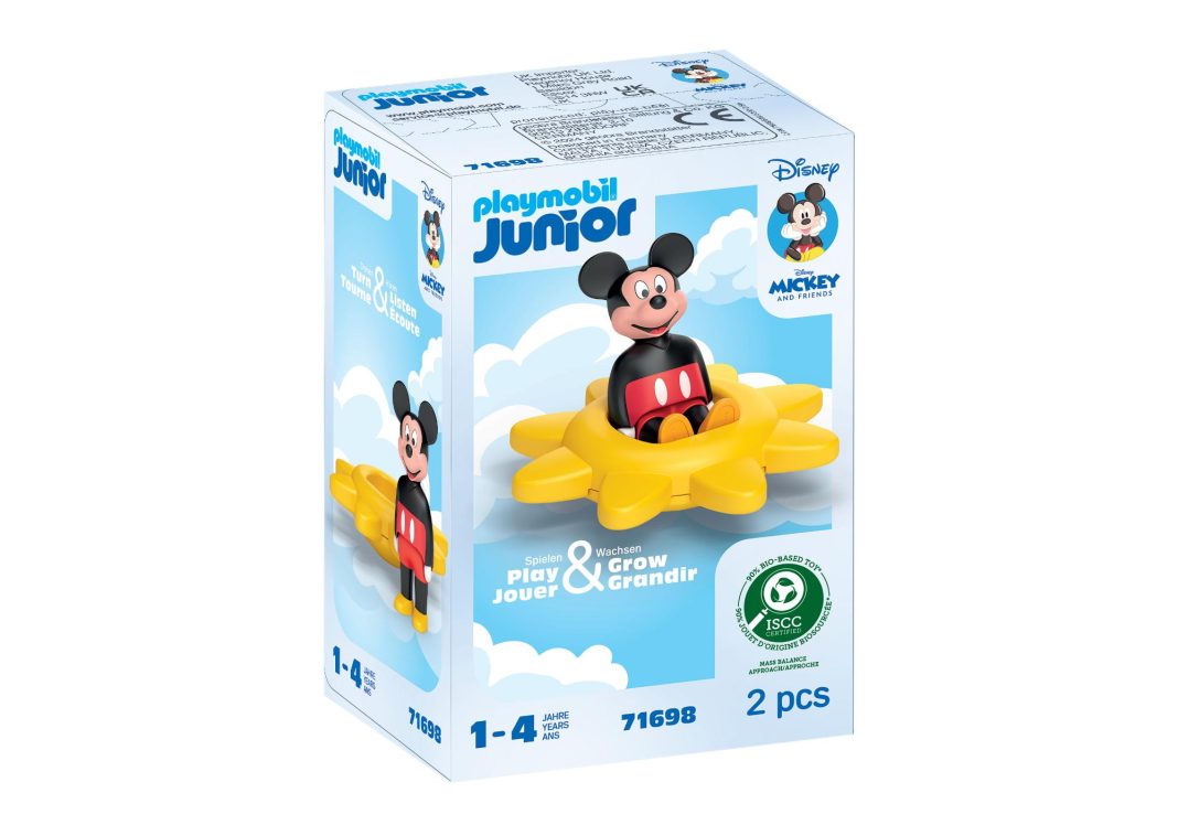 Playmobil 71698 JUNIOR & Disney: Mickey Mouse's Spinning Sun with Rattle Feature Playmobil 71698 JUNIOR & Disney: Mickey Mouse's Spinning Sun with Rattle Feature