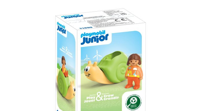 Playmobil 71699 JUNIOR: Rocking Snail with Rattle Feature