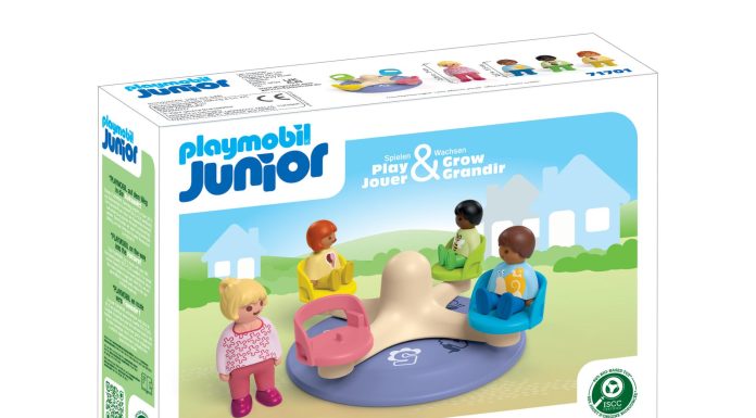Playmobil 71701 JUNIOR: Number-Merry-Go-Round