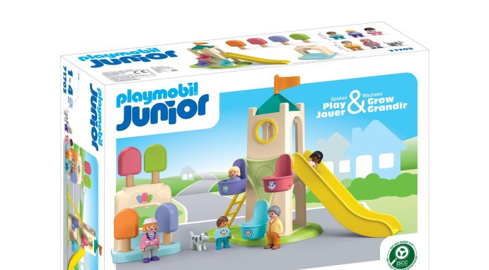 Playmobil 71703 JUNIOR: Adventure Tower with Ice Cream Booth