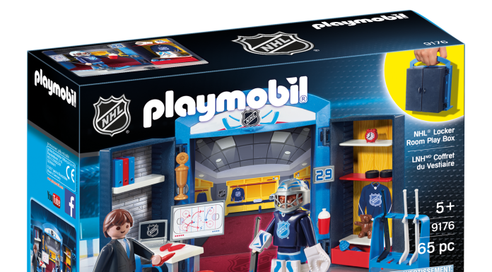 Playmobil 9176 NHL™ Locker Room Play Box Playmobil 9176