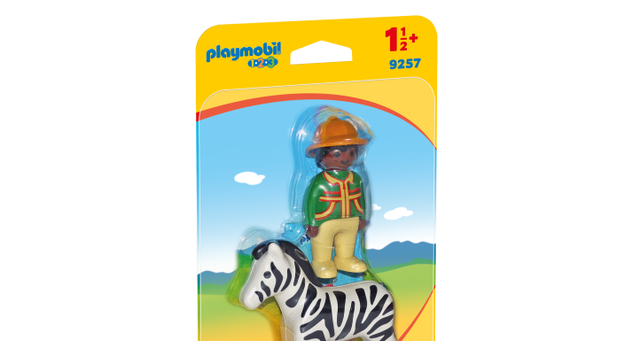 Playmobil 9257 Ranger with Zebra Playmobil 9257