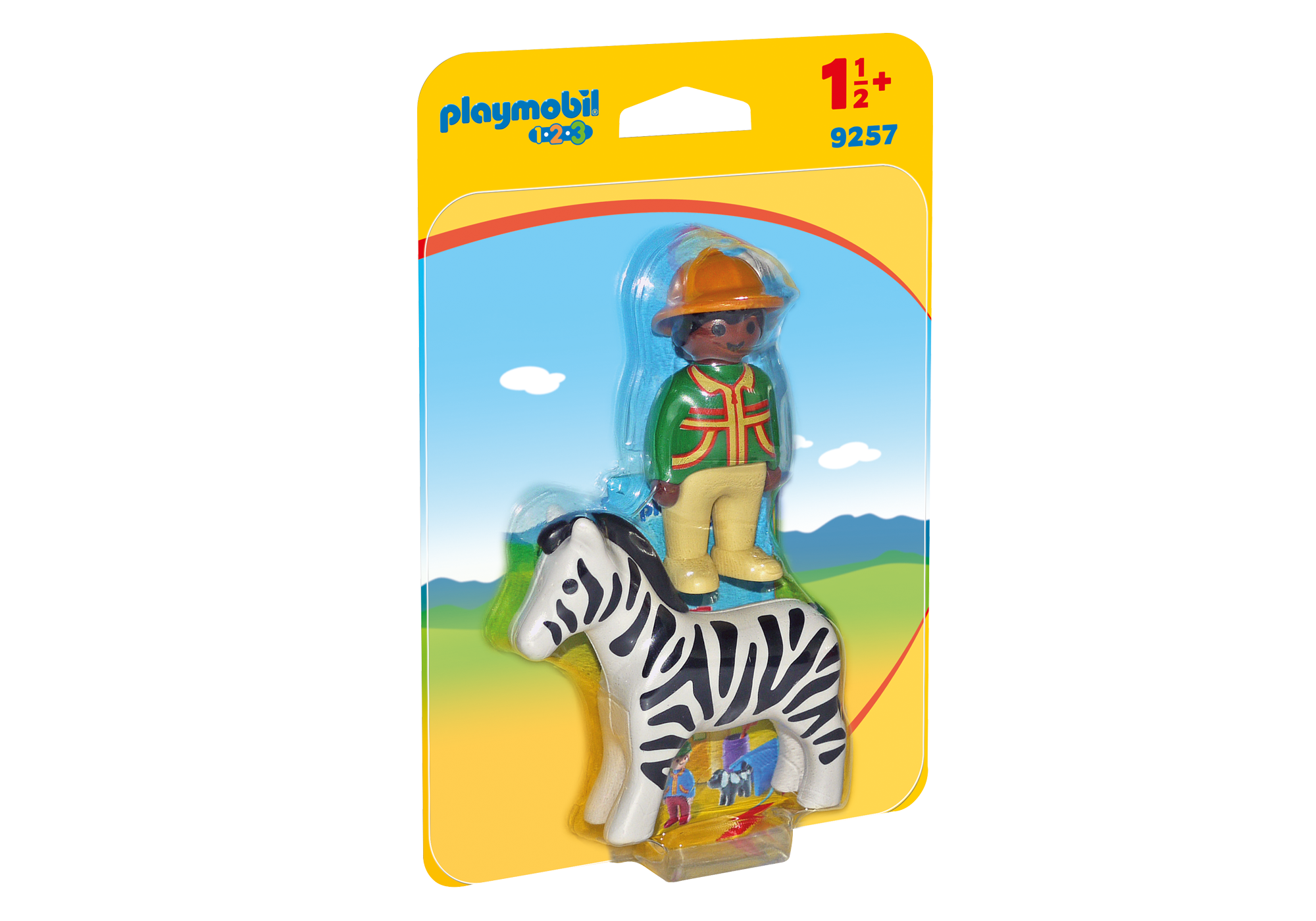 Playmobil 9257 Ranger with Zebra