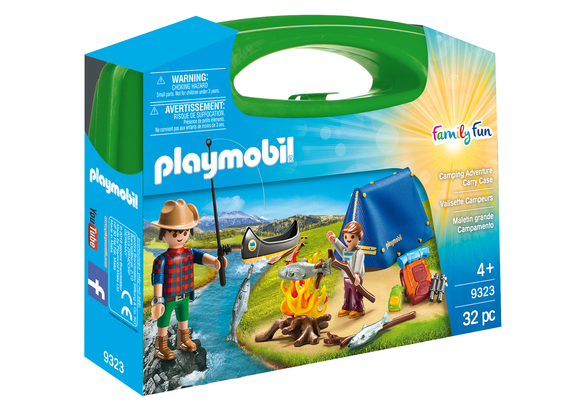 Playmobil 9323 Maletín grande Camping