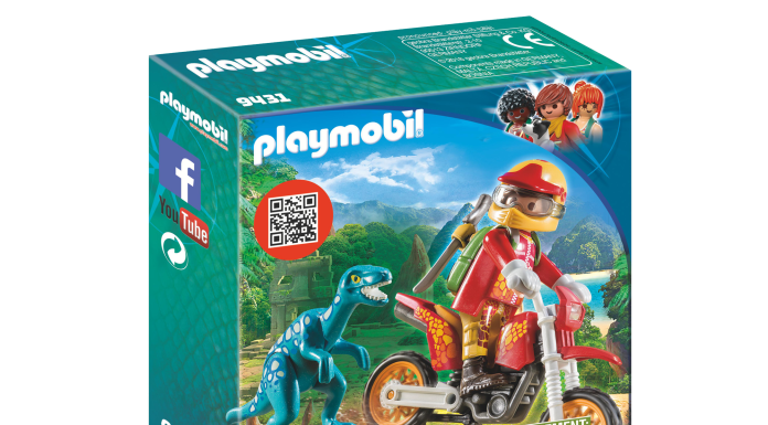 Playmobil 9431 Motocross Bike with Raptor Playmobil 9431