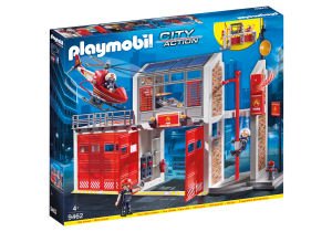 Playmobil Coches y Camiones de Bomberos Playmobil: todas las referencias 54 Playmobil Fire Station