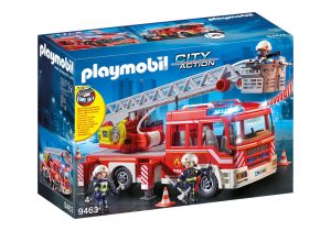 Playmobil Coches y Camiones de Bomberos Playmobil: todas las referencias 55 Playmobil City Action Camión de Bomberos con Escalera