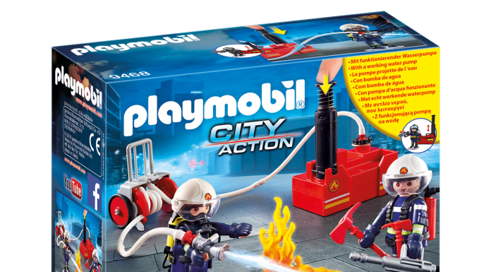 Playmobil 9468 Firefighters with Water Pump Playmobil 9468