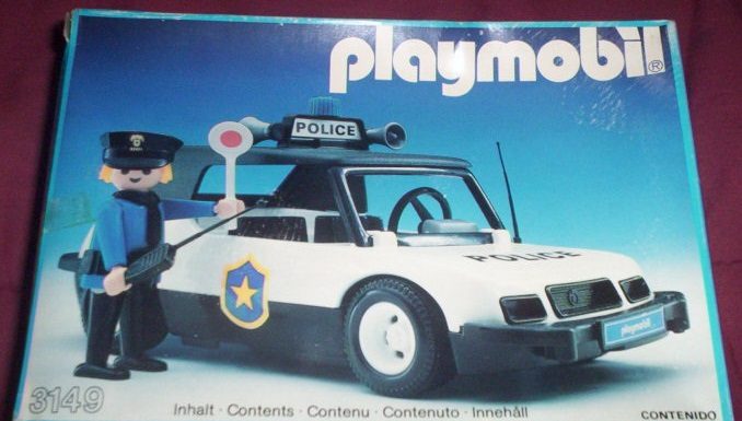 Playmobil Antex 3149v1 – Police car Playmobil Antex 3149v1 Police car