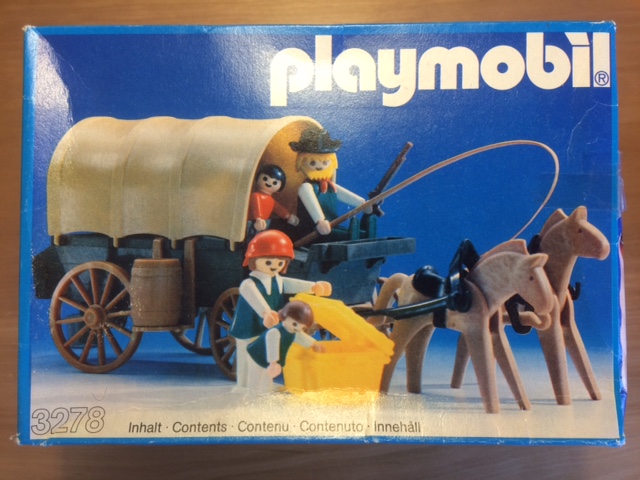 Playmobil Antex 3278 Settlers & covered wagon