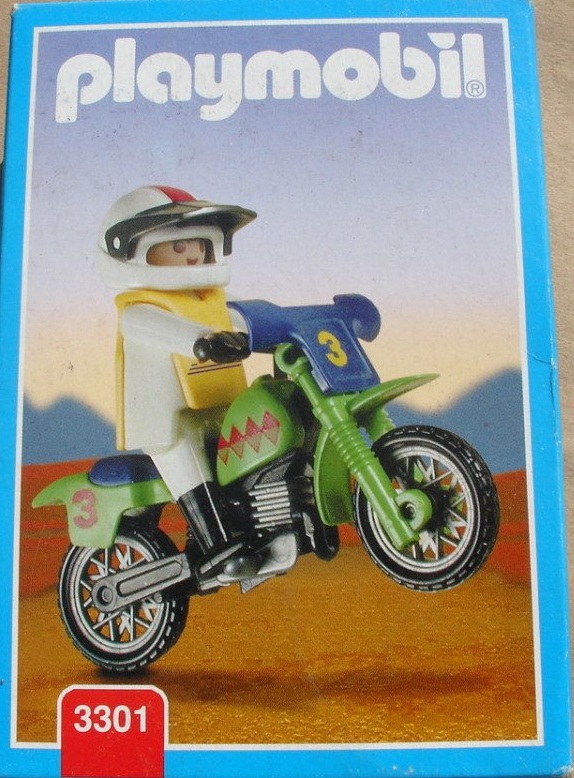 Playmobil Antex 3301v2 Off-Road Motorcycle