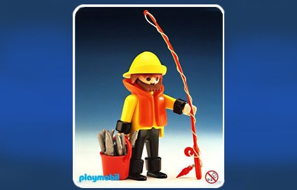 Playmobil Antex 3347 – Fisherman with rod Playmobil Antex 3347 Fisherman with rod