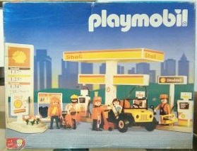 Playmobil Antex 3437 Shell Gas Station