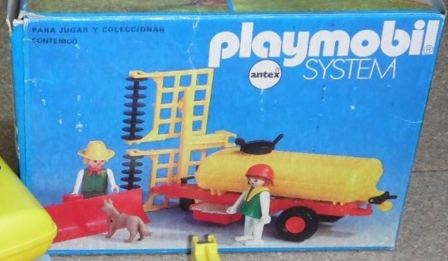 Playmobil Antex 3502 – Tank trailer and Thresher Playmobil Antex 3502 Tank trailer and Thresher