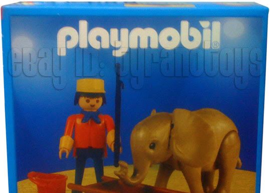 Playmobil Antex 3519 – Baby Elephant and Handler Playmobil Antex 3519 Baby Elephant and Handler
