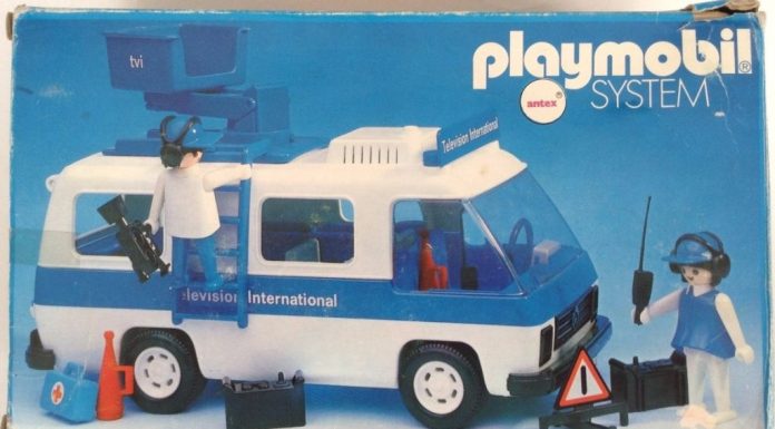 Playmobil Antex 3530 – Television International van Playmobil Antex 3530 Television International van