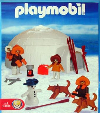 Playmobil Antex 3565 – Eskimo family with igloo Playmobil Antex 3565 Eskimo family with igloo