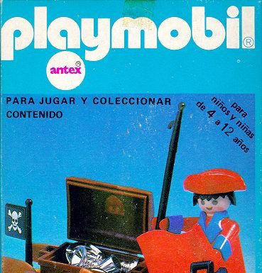 Playmobil Antex 3570v1 – pirate / rowboat Playmobil Antex 3570v1 pirate / rowboat