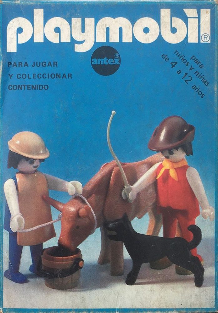 Playmobil Antex 3577 – Farmers with bull – los años ochenta – El Mundo ...