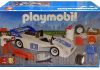 Playmobil Antex 3738 – White Race Car With Crew Playmobil Antex 3738 White Race Car With Crew