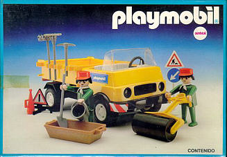 Playmobil Antex 3937v1 Truck and Construction Workers