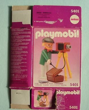 Playmobil Antex 5401 – Photographer Playmobil Antex 5401 Photographer