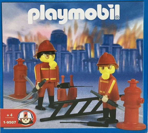 Playmobil Playmobil Antex 9507 – 2 firemen 1 Playmobil Antex 9507 2 firemen
