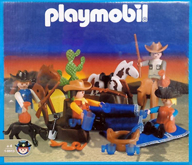 Playmobil Antex 9513 Cowboys camp