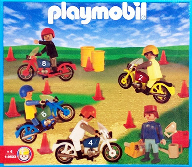 Playmobil Antex 9523 – motorcycle race Playmobil Antex 9523 motorcycle race