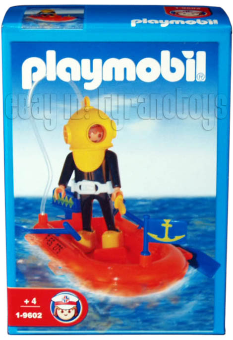 Playmobil Playmobil Antex 9602v2 – Diver And Raft 1 Playmobil Antex 9602v2 Diver And Raft