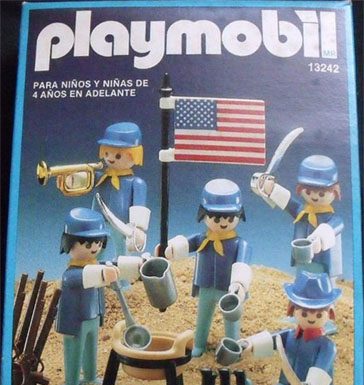 Playmobil Aurimat 13242 – 5 union soldiers Playmobil Aurimat 13242 5 union soldiers