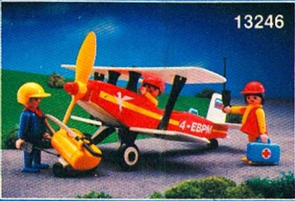 Playmobil Aurimat 13246 – Red biplane Playmobil Aurimat 13246 Red biplane