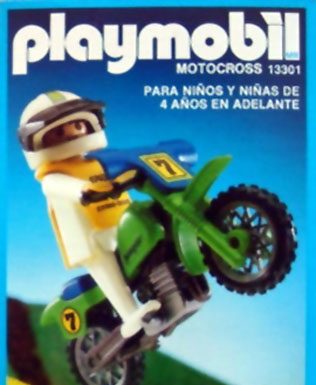Playmobil Aurimat 13301 – off-road motorcycle Playmobil Aurimat 13301 off-road motorcycle