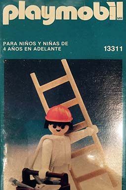 Playmobil Aurimat 13311 – construction worker with ladder Playmobil Aurimat 13311 construction worker with ladder