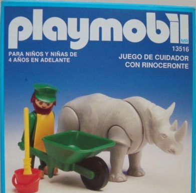 Playmobil Aurimat 13516 – Rhino / feeder Playmobil Aurimat 13516 Rhino / feeder